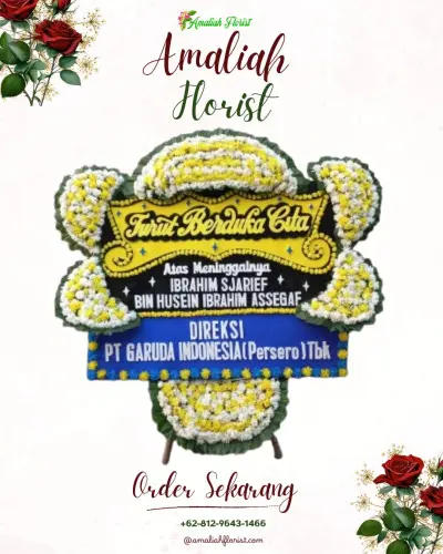 Papan Bunga Duka di Katongan